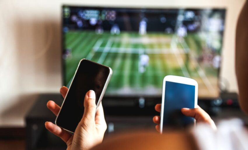 Phone and TV
