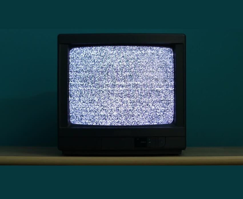 TV with static